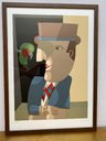 Ver imagem 1 de Quadro Decorativo Conversa com Papagaio de Inos Corradin