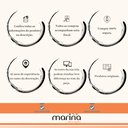 Ver imagem 5 de Cesto Retangular Grande Junco Sintético Marina Decorações