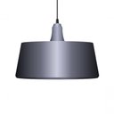 Ver imagem 1 de Luminária Pendente de Mesa Retrolux Moderna Elegante Prata Prata