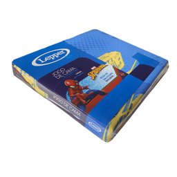 Jogo de Cama Infantil Lepper Homem Aranha Solteiro 2 Peças Microfibra Azul - 4