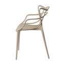 Ver imagem 3 de Cadeira Allegra Polipropileno Design Moderno para Sala de Jantar e Varanda Nude