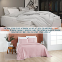 Ver imagem 4 de Cobre Leito Queen Size 200 Fios London Bordado Inglês Super Luxuoso Nobless:rosa
