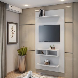 Painel para Tv até 42 Delta - Mdf/mdp com Nichos - Viero