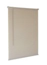 Ver imagem 1 de Persiana Horizontal Pvc Bege 160 (l) X 160 (a) Cortina Completa C/ Kit de Instalação 1,60 X 1,60