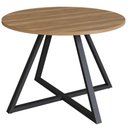 Ver imagem 1 de Mesa para Escritorio 110 Cm 25916 Nogal Sevilha Preto Artesano Nogal Sevilha Preto