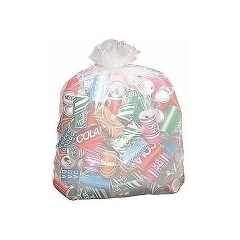Saco para Lixo de 200l Transparente 90x110x 0,12. com 100un