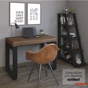 Ver mais imagens de Estante de Livros 82CMX134CM Escada Multiuso 5 Prateleiras Preto Artany