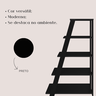 Estante Escada Multiuso para Livros 5 Prateleiras 134cmx82cm - 10