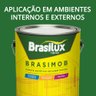 Tinta Esmalte Sintético Cinza Escuro Brasilux 0,9l - 2