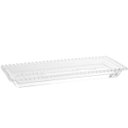 Ver imagem 4 de 4 Travessas Retangulares Bandeja Petisqueira Cristal Pearl Wolff 30x13x3cm para Mesa Posta