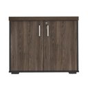 Ver imagem 4 de Armário Executivo para Escritório Baixo 2 Portas com Chave Tamburato