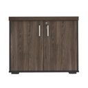 Ver imagem 4 de Armário Executivo para Escritório Baixo 2 Portas com Chave Tamburato