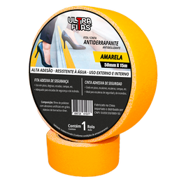 Fita Antiderrapante 50 Mm X 15 Metros - Amarela - 2