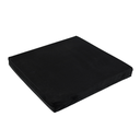 Ver imagem 1 de Assento C/ Capa Suede Zíper Espuma D45 Extra Firme 45x45x5cm:preto