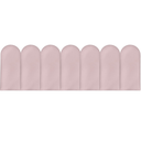 Ver imagem 4 de Cabeceira Nuvem Estofada Casal 7 Placas Suede Macio 45x20cm:rosa Bebe