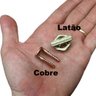 Kit 5 Split Bolt Cobre Conector Parafuso Fendido 35mm para Emenda de Cabos - 3