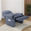 Ver imagem 7 de Poltrona Reclinável do Papai Realeza – Veludo Confortável – Just Time