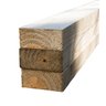 Kit 3 Caibros Aplainados de Pinus Tratado com Nós 4,5x9x290 Centímetros - Pensemadeiras - Natural Ún - 1
