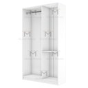 Ver imagem 6 de MODULO CLOSET CABIDEIRO E PRATELIERA M143.2021.B LOJA MUNDI MOVEIS