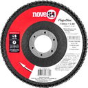 Ver imagem 1 de Caixa com 5 Discos de Lixa Flap 4.1/2" Grão 60 Nove54