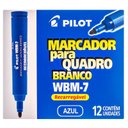 Ver imagem 2 de Kit Caixa de Pincel Marcador para Quadro Branco Recarregável Wbm-7 24 Unidades Azul e Vermelho - Pil