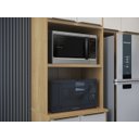 Ver imagem 4 de Cozinha Compacta 4 Peças Italia Valdemoveis Cinamomo/Off White