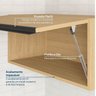 Cozinha Modulada 7 Peças 5 Aéreos 2 Balcões Nara CabeCasa MadeiraMadeira - 9