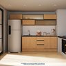 Cozinha Modulada 7 Peças 5 Aéreos 2 Balcões Nara CabeCasa MadeiraMadeira - 3