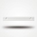 Ver imagem 2 de Kit 10 Puxadores para Porta Gaveta Armário Moderno 300mm - Branco