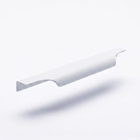 Kit 10 Puxadores para Porta Gaveta Armário Moderno 300mm - Branco