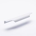 Ver imagem 1 de Kit 10 Puxadores para Porta Gaveta Armário Moderno 300mm - Branco