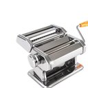 Ver mais imagens de Maquina Macarrao Preparar Massas Cilindro Inox Manual 3 Tipos Lasanha Talharim Multiuso Caseira Ajus