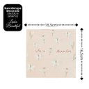 Ver imagem 3 de Guardanapo Estampado Rosê Life Is Beautiful 33cm 20 Folhas Duplas - Tuut