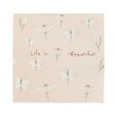 Ver imagem 4 de Guardanapo Estampado Rosê Life Is Beautiful 33cm 20 Folhas Duplas - Tuut
