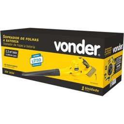Soprador Folhas Interc. S/ Bateria 18V Isv1834 Vonder - 6
