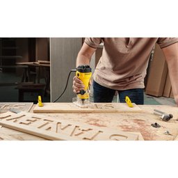 Tupia para Laminado 550w Stanley St55-br 1/4 (6, 35mm) 127v - 2