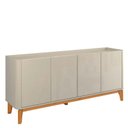 Ver imagem 6 de Buffet Balcão 180cm Sala com 4 Portas Flip 1.8 Patrimar Off White
