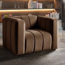 Ver imagem 1 de Poltrona Decorativa Retrô Moderna Sala de Estar