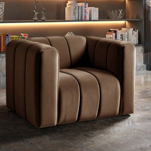 Poltrona Decorativa Retrô Moderna Sala de Estar