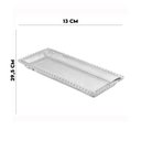 Ver imagem 2 de Travessa de Cristal Bolinha Pearl Wolff 30x13cm