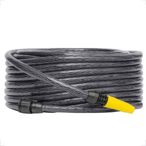 Mangueira de Jardim 20m Slim com Esguicho Reforçada Flexível:cinza Escuro