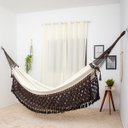 Ver imagem 1 de Rede de Dormir Clone Especial Bege com Marrom