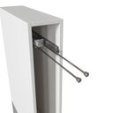 Ver imagem 4 de Balcão Toalheiro Planejado 15cm sem Tampo Arizona CabeCasa MadeiraOriginals Cinza/Branco
