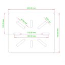 Ver imagem 4 de Suporte Universal de Parede Extra Forte para Esmeril e Morsa