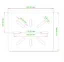 Ver imagem 4 de Suporte Universal de Parede Extra Forte para Esmeril e Morsa
