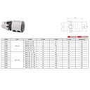 Ver imagem 4 de Porta Barra Weldon Modelo Hsk-a 100 - 20 - 100 - Din 69893