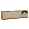 Bancada Genova 200cm 2 Portas 1 Gaveta em Mdp/mdf Valdemóveis - 1