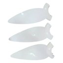 Ver imagem 2 de Jogo Hélice C/ 3 Pás para Ventilador Teto Aliseu Tradicional Branco
