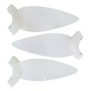 Ver imagem 4 de Jogo Hélice C/ 3 Pás para Ventilador Teto Aliseu Tradicional Branco