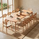 Ver imagem 2 de Mesa de Jantar Andaluz com 10 Cadeiras Cinamomo 270cm
